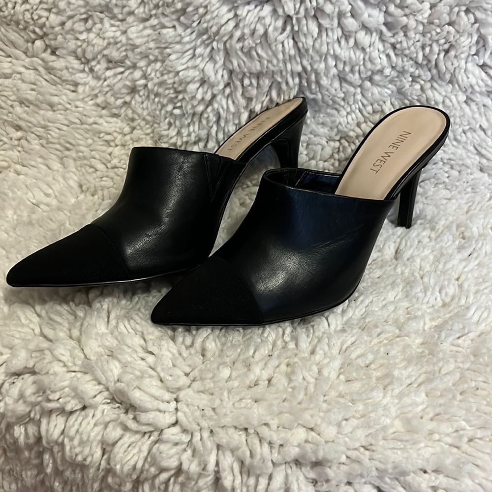 Black Nine West heels
